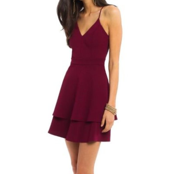 Camille La Vie Dresses & Skirts - New Camille La Vie Scuba Lace Racer Back Dress